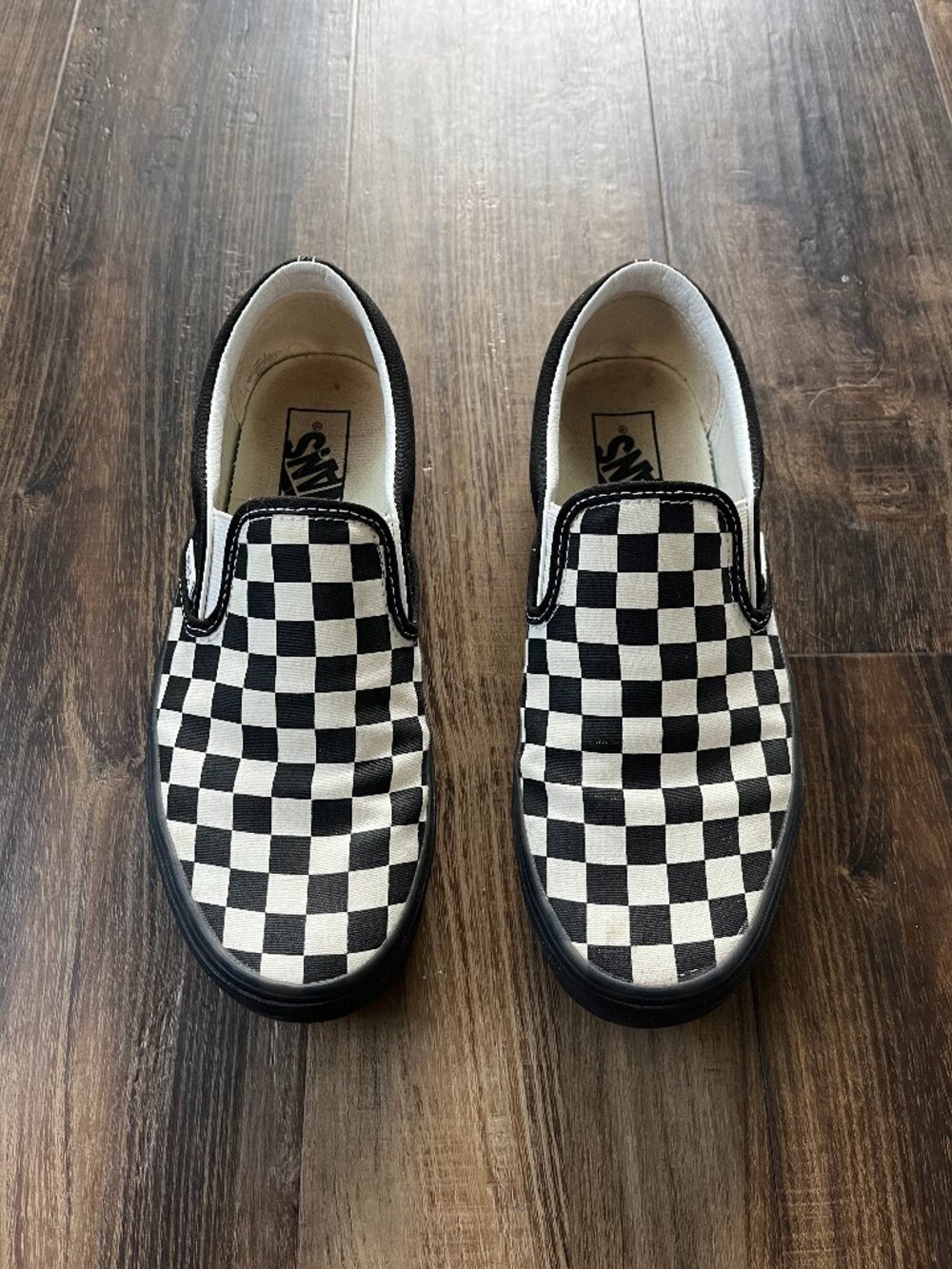 Vans Classic Slip-On Checkerboard Shoe
